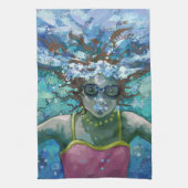 Onder water theedoek (Verticaal)