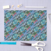 Onder water tissuepapier (Craft)