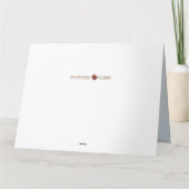 Onder water - Wenskaart Kaart (Achterkant)