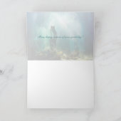 Onder water - Wenskaart Kaart (Binnen)