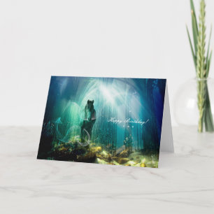 Onder water - Wenskaart Kaart