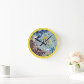 Onder water Wereld Moonfish Mozaïek Wandklok (Huis)