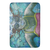 Onder water-zwemkunst badmat (Voorkant Verticaal)