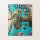 Onder Watercarrousel 2 de dagelijkse puzzel Rec Legpuzzel (Verticaal)