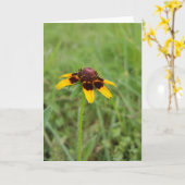 Onder Wildflowers Notecards (Spatie binnen) Kaart (Gele Bloem)