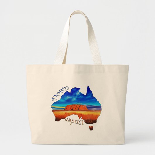 Onder zak grote tote bag (Voorkant)