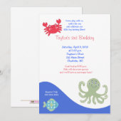 Onder Zee 5x7 Calypso Birthday Crab Kaart (Voorkant / Achterkant)