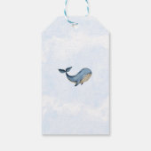 Onder zee Baby Shower Dank je Cadeaulabel (Achterkant)