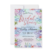 Onder Zee Bridal Shower Invitation