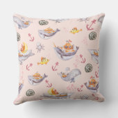 Onder Zee Creaters & Marine Life Kussen (Achterkant)