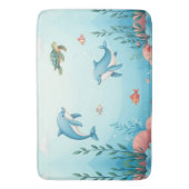 Onder Zee Cute Badmat (Voorkant Verticaal)