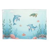 Onder Zee Cute Kussensloop (Voorkant)