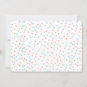 Onder Zee Foto Birthday Invitation Kaart (Achterkant)