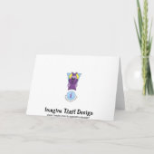 Onder Zee Happy Birthday-kaart Kaart (Achterkant)