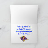 Onder Zee Happy Birthday-kaart Kaart (Binnen)