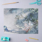 Onder Zee Jellyfish Corals Waterverf Tissue P Tissuepapier (Craft)