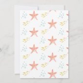 Onder zee Mermaids kinderen jarig Kaart (Achterkant)