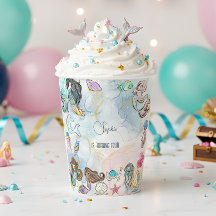 Onder zee Mermaids kinderen jarig