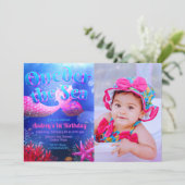 Onder zee met fotolandschap kaart (Staand voorkant)