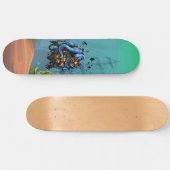 Onder Zee Treasure Hunter Diver Octopus Attack Persoonlijk Skateboard (Horizontaal)