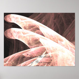 "Onder Zijn prints" Poster