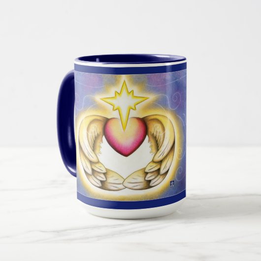 Onder zijn vleugels 15oz Mok (Voorkant links)