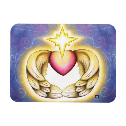 Onder zijn vleugels magneet (Horizontaal)