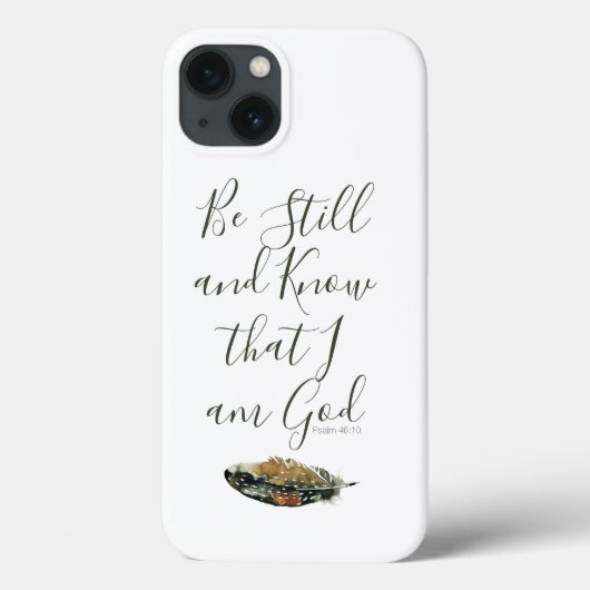 Onder Zijn vleugels, Psalm 46 Case-Mate iPhone Case (Achterkant)