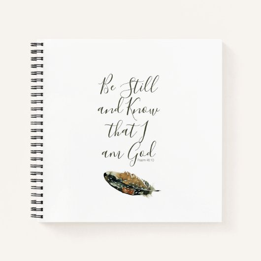 Onder Zijn vleugels, Psalm 46 Notitieboek (Voorkant)