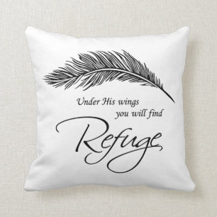 Onder z'n ogen vind je een Sierkussen. Kussen