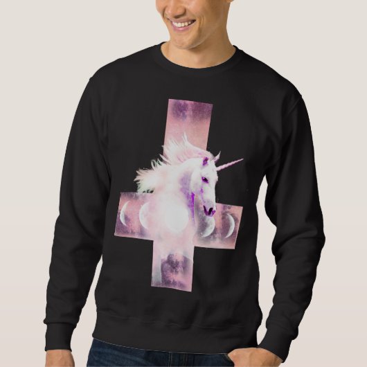 Onderaan Cross Unicorn Sweatshirt (Voorkant)