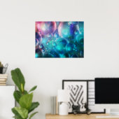 Onderaan de druk van de Empyrean Stream Poster (Thuiskantoor)