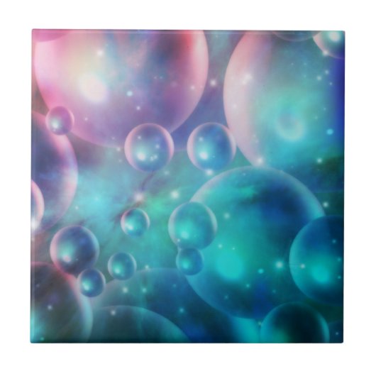 Onderaan de Empyrean Stream Decorative Tile Tegeltje (Voorkant)