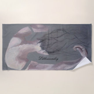 Onderaan de keuken strandlaken