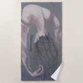 Onderaan de keuken strandlaken (Voorkant)