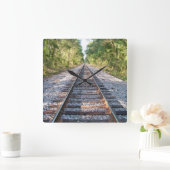 Onderaan de klok van de Sporen (Huis)