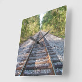 Onderaan de klok van de Sporen (Hoek)