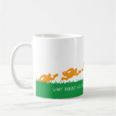 Onderaan de konijnengat Mok (Links)