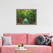 Onderaan de Stappen Canvas Afdruk (Insitu (Woonkamer))