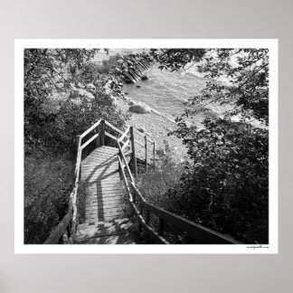 Onderaan de Stappen Poster