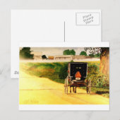 Onderaan de Weg Briefkaart (Voorkant / Achterkant)