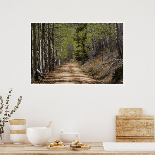 Onderaan de weg poster (Keuken)