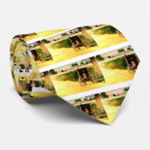 Onderaan de weg stropdas (Opgerold)