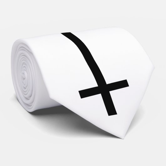 Onderaan dwars Stropdas (Opgerold)