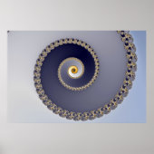 Onderaan - Fractal Poster (Voorkant)