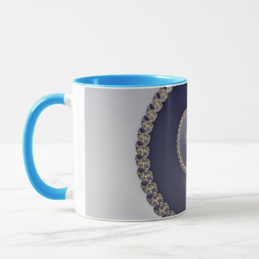 Onderaan - Fractale Mok (Links)