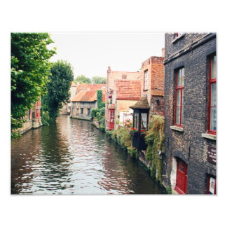 Onderaan het kanaal, 11 x 14 afdrukken foto afdruk