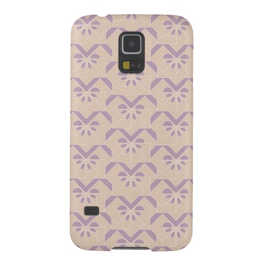 Onderaan het lavenderpatroon Case-Mate samsung galaxy hoesje (Achterkant)