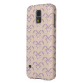 Onderaan het lavenderpatroon Case-Mate samsung galaxy hoesje (Achterkant Links)