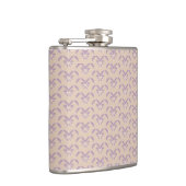 Onderaan het lavenderpatroon heupfles (Rechts)